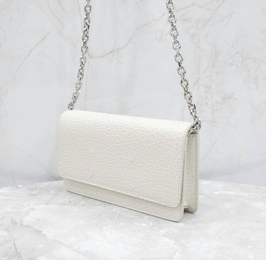 [럭스유] 메종 마르지엘라 WOC 스티치 체인 크로스백