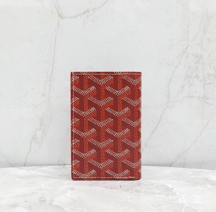 [럭스유] (새상품) 고야드 스페셜 레드 생피에르 카드홀더 하트 마카쥬