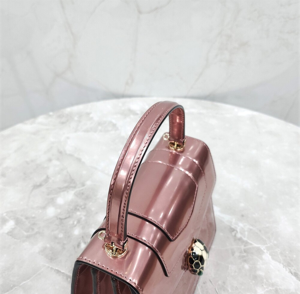 [럭스유] (새상품) 불가리 세르펜티 포에버 탑핸들 토트 숄더백 핑크