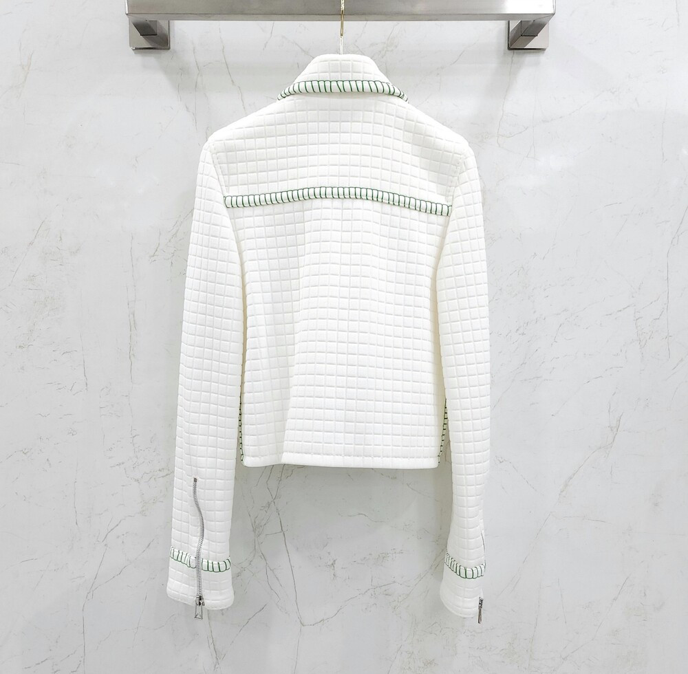 [럭스유] 36 / 보테가베네타 집업 퀄팅 저지 자켓