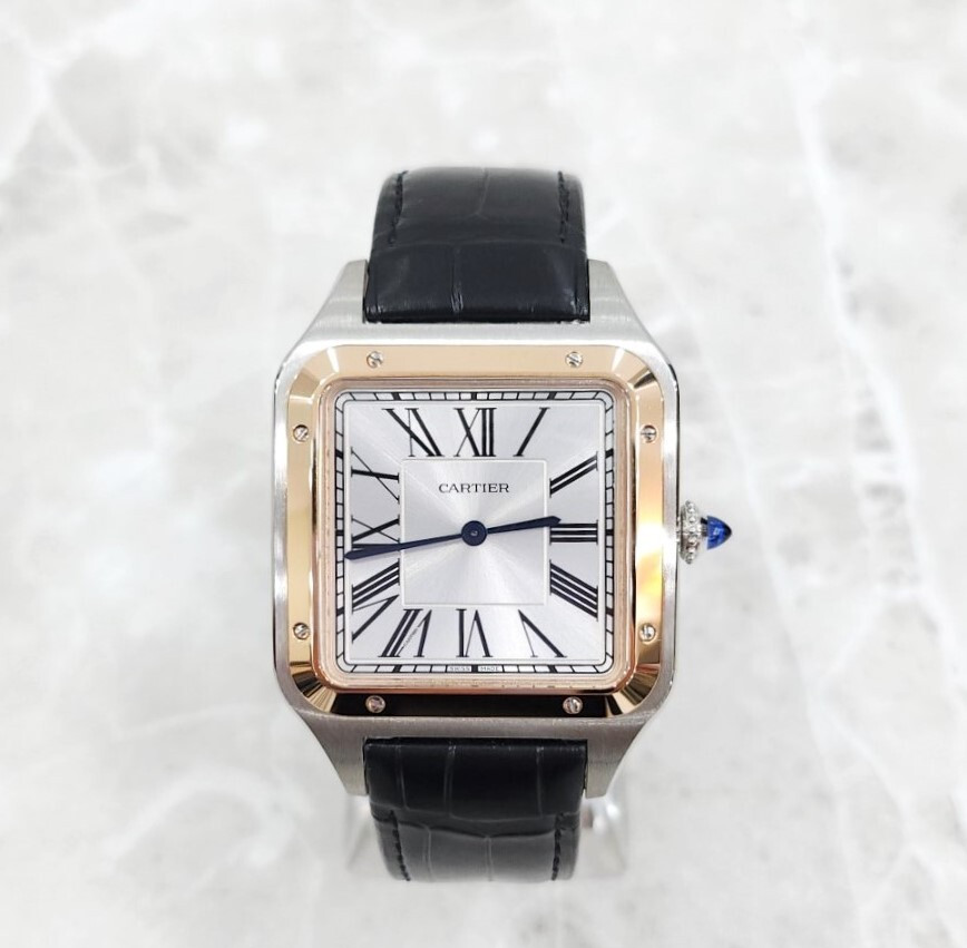[럭스유] (새상품) 까르띠에 산토스 뒤몽 워치 XL W2SA0017