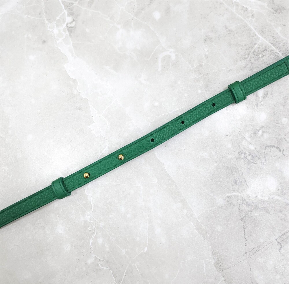 [럭스유] 보테가베네타 엔벨로프 볼드 체인 마운트 숄더백 그린