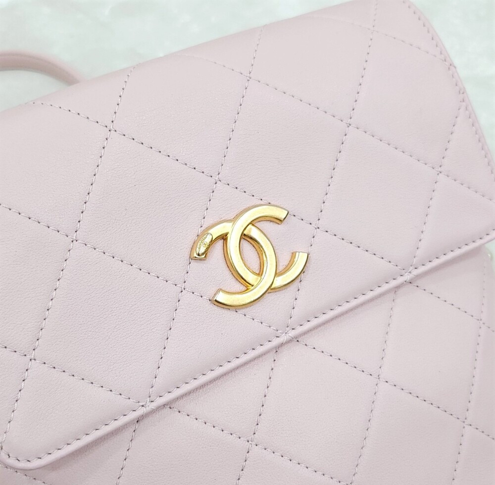 [럭스유] 샤넬 CC로고 펄 사이드 진주 크로스백 AS2503