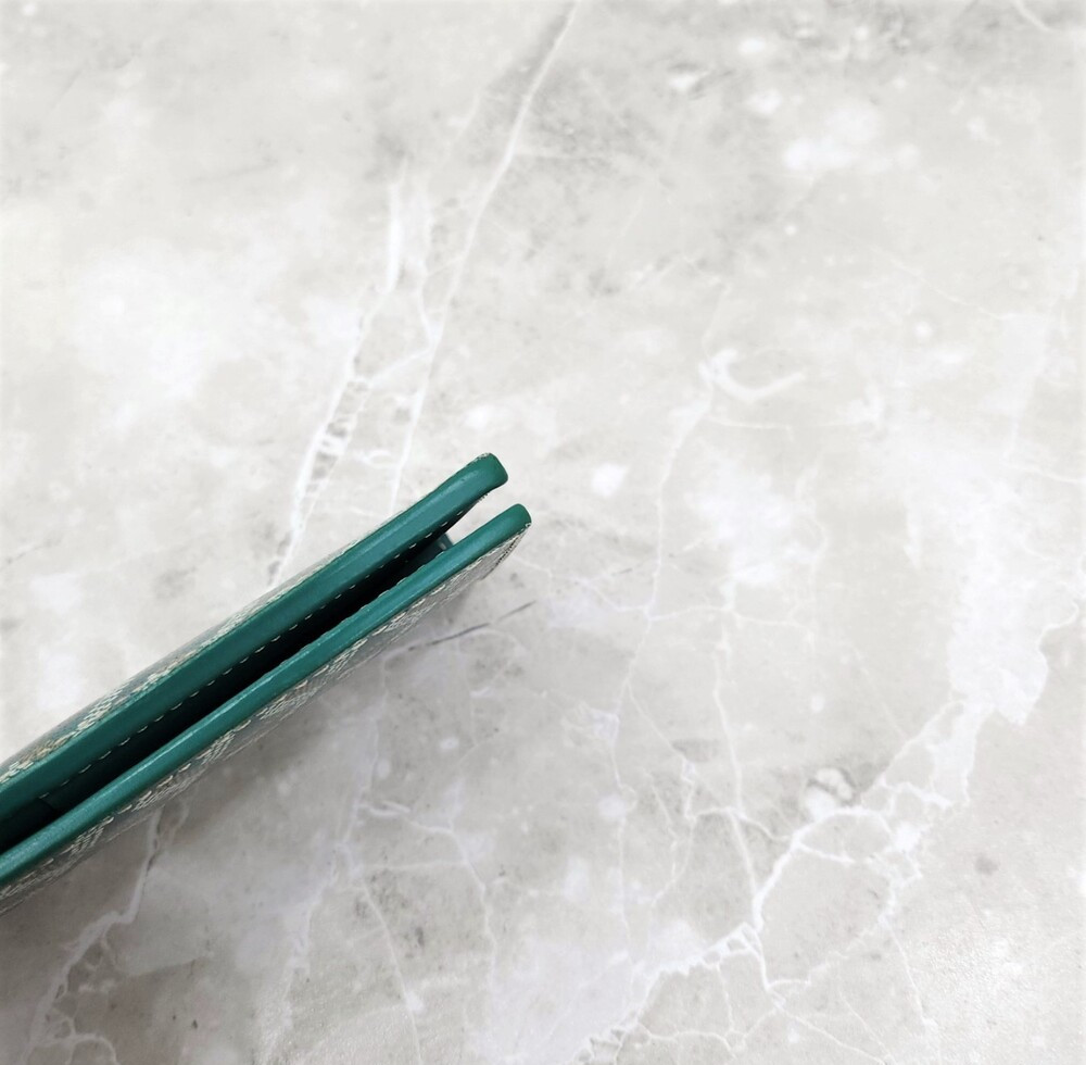 [럭스유] (새상품) 고야드 스페셜 그린 생로슈 장지갑 ARMROCH2