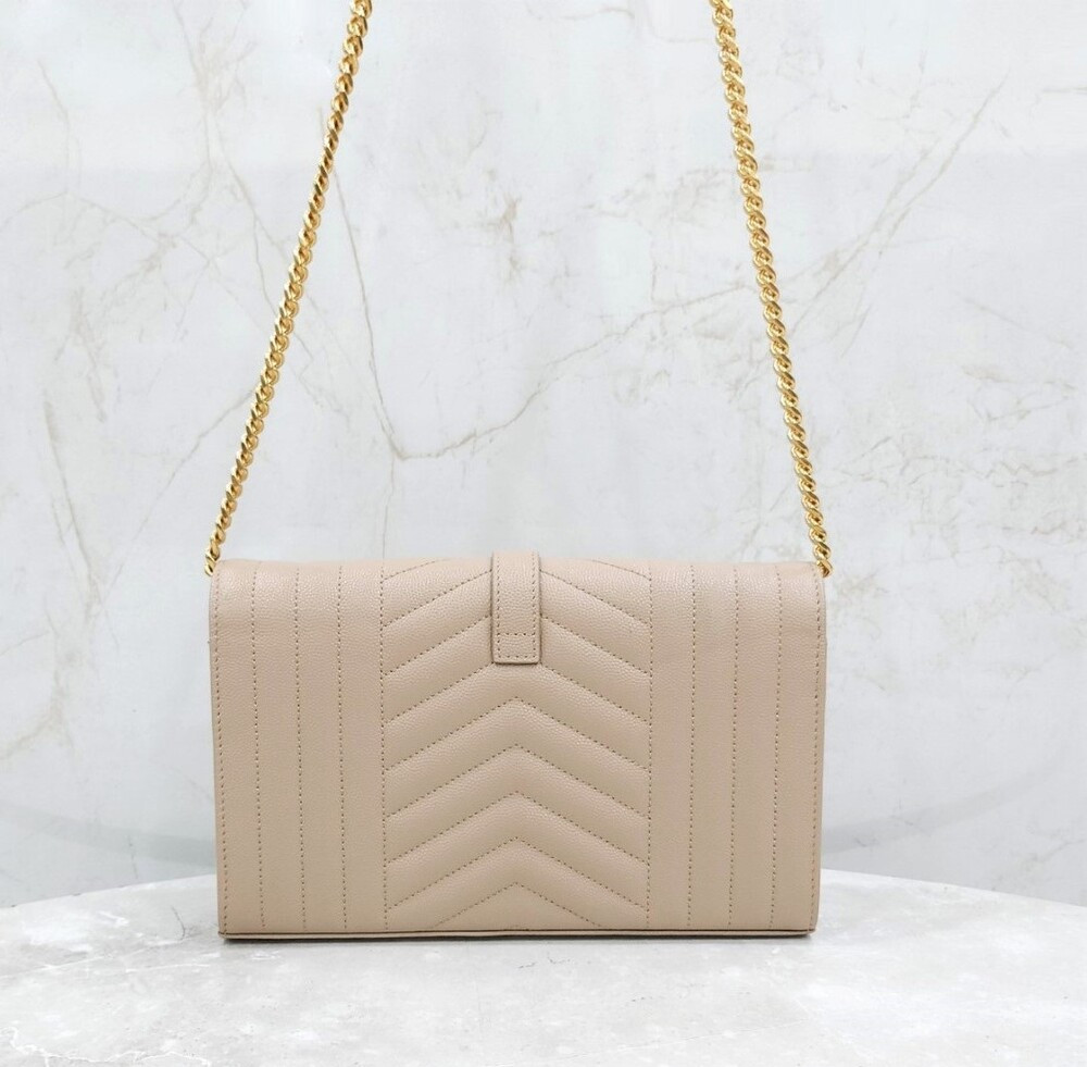 [럭스유] 생로랑 모노그램 WOC 마틀라세 여성 체인 숄더백 620280