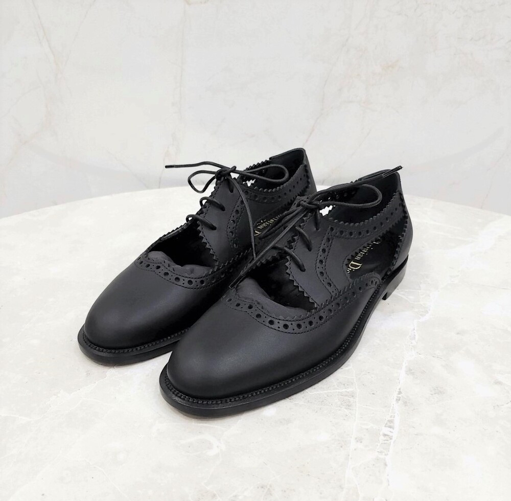 [럭스유] (새상품) 36 / 디올 테디 디 더비 레더 로퍼