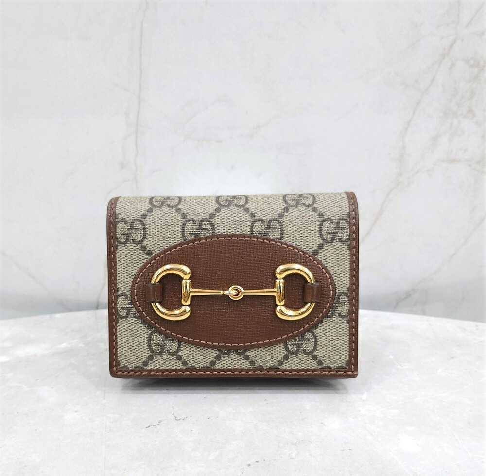 [럭스유] 구찌 홀스빗 1955 스몰 지갑 621887