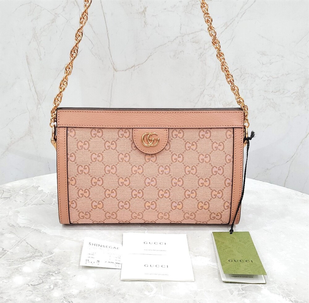 [럭스유] (새상품) 구찌 GG 수프림 오피디아 체인 숄더백