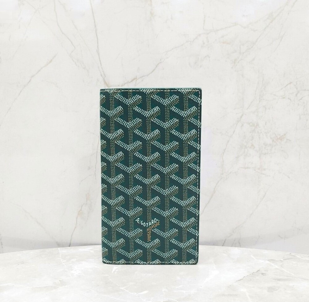 [럭스유] (새상품) 고야드 스페셜 그린 생로슈 장지갑 ARMROCH2