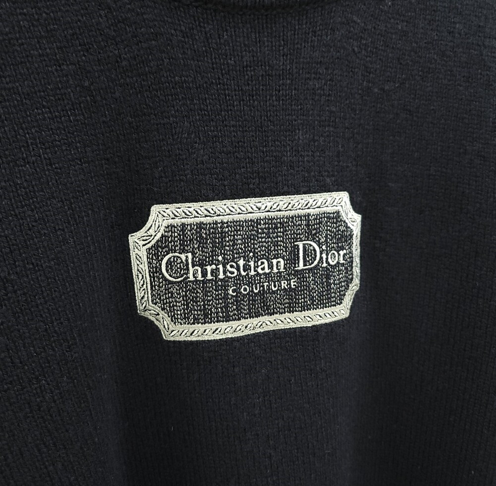 [럭스유] XL / 디올 꾸뛰르 캐시미어 스웨터 니트 243M645AT474