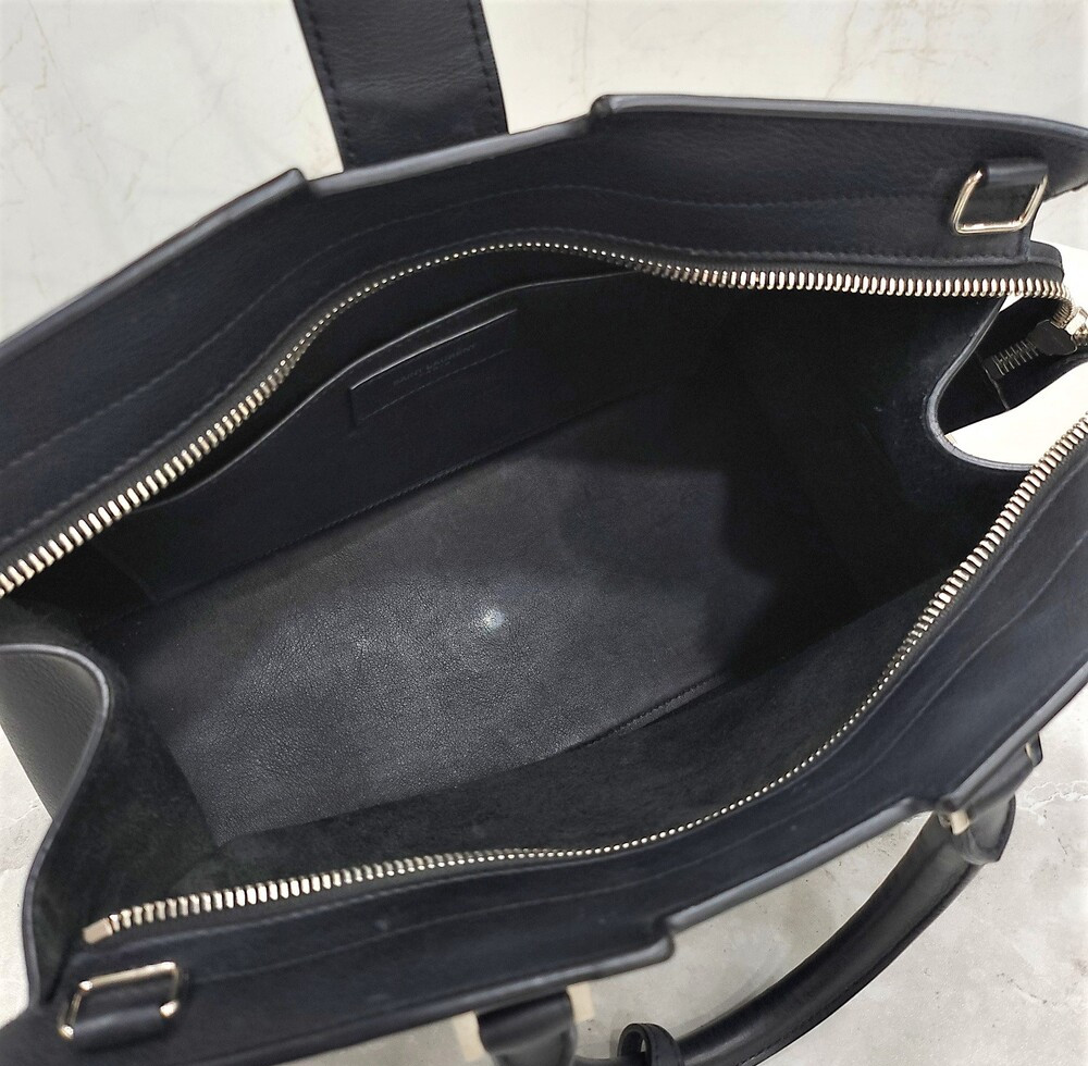 [럭스유] 생로랑 블랙 카바스 토트백 스몰 424869