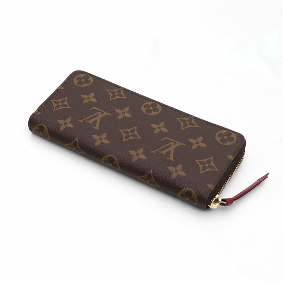 Louis Vuitton(루이비통) M60742 모노그램 캔버스 푸시아 클레망스 월릿 장지갑