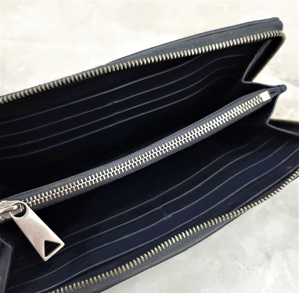 [럭스유] 보테가베네타 카세트 지퍼 어라운드 장지갑