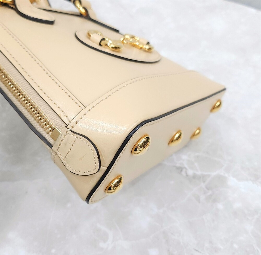 [럭스유] 구찌 홀스빗 1955 미니 탑핸들 숄더백 640716