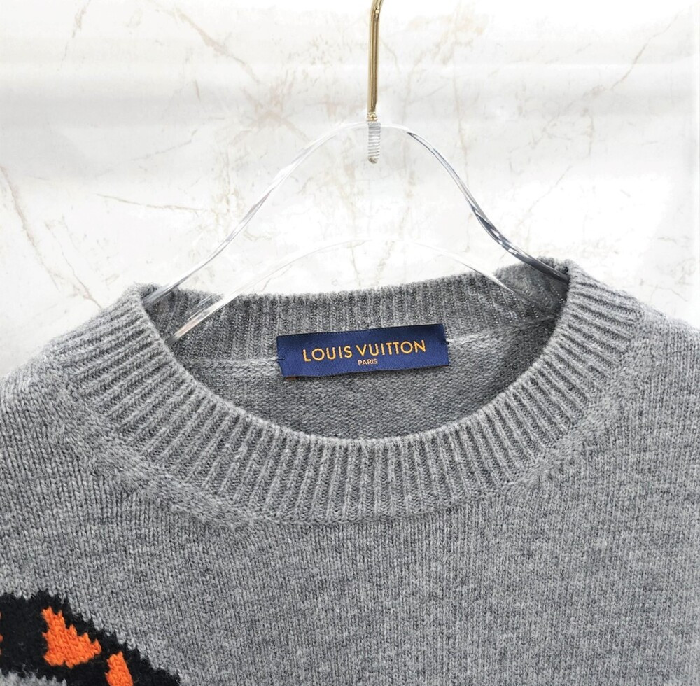 [럭스유] XS / 루이비통 인타르시아 타이거 울 니트 1A9SZM