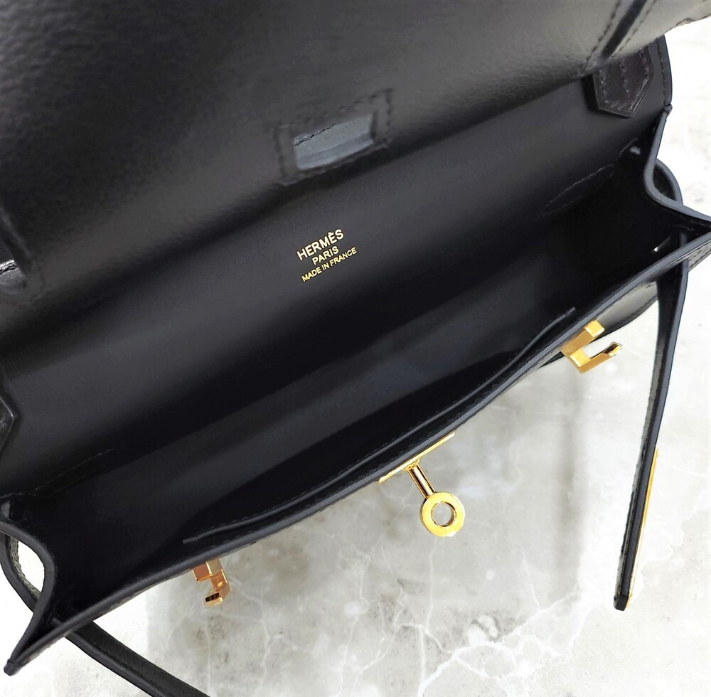 [럭스유] 에르메스 집시에르 미니백 에버그레인 누아 W각인 H084049CCAA