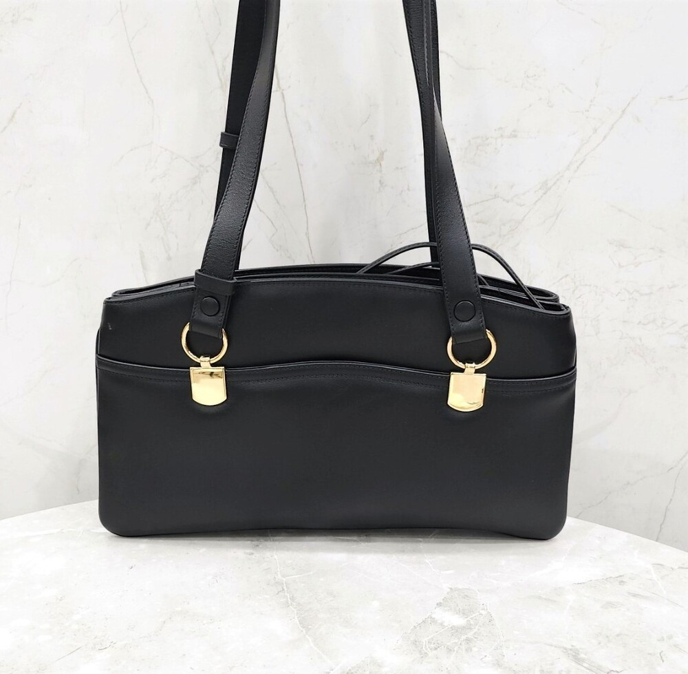 [럭스유] 구찌 블랙 레더 알리백 550130