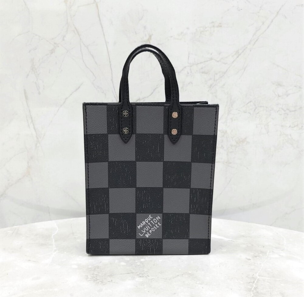 [럭스유] 루이비통 다미에 체커보드 삭플라 크로스백 XS N60479