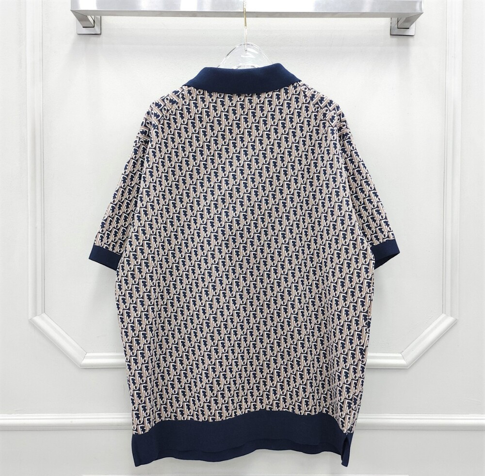 [럭스유] L / 디올 오블리크 폴로 셔츠