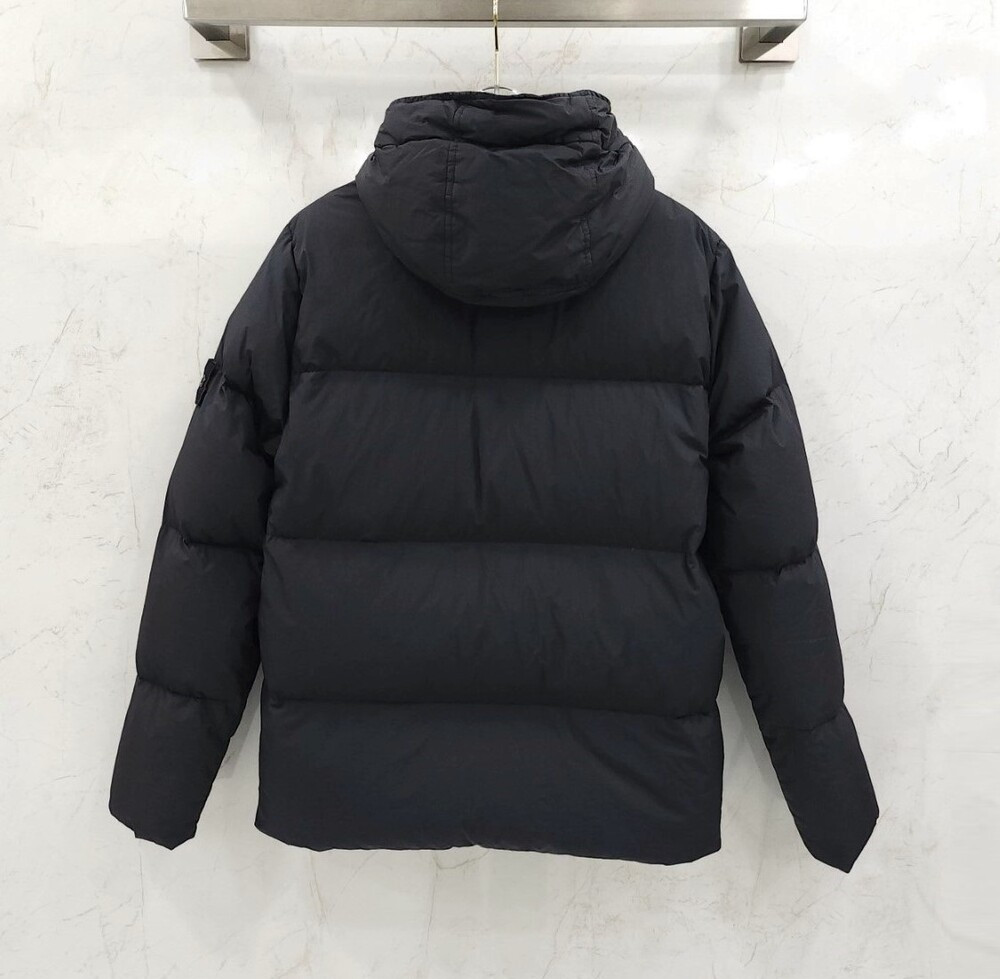 [럭스유] S / 스톤아일랜드 와펜 크링클랩스 다운 패딩 751540123