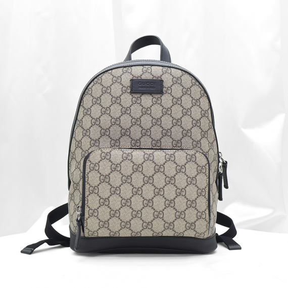 Gucci(구찌) 429020 GG 수프림 캔버스 블랙 트리밍 EDEN 에덴 스몰 백팩