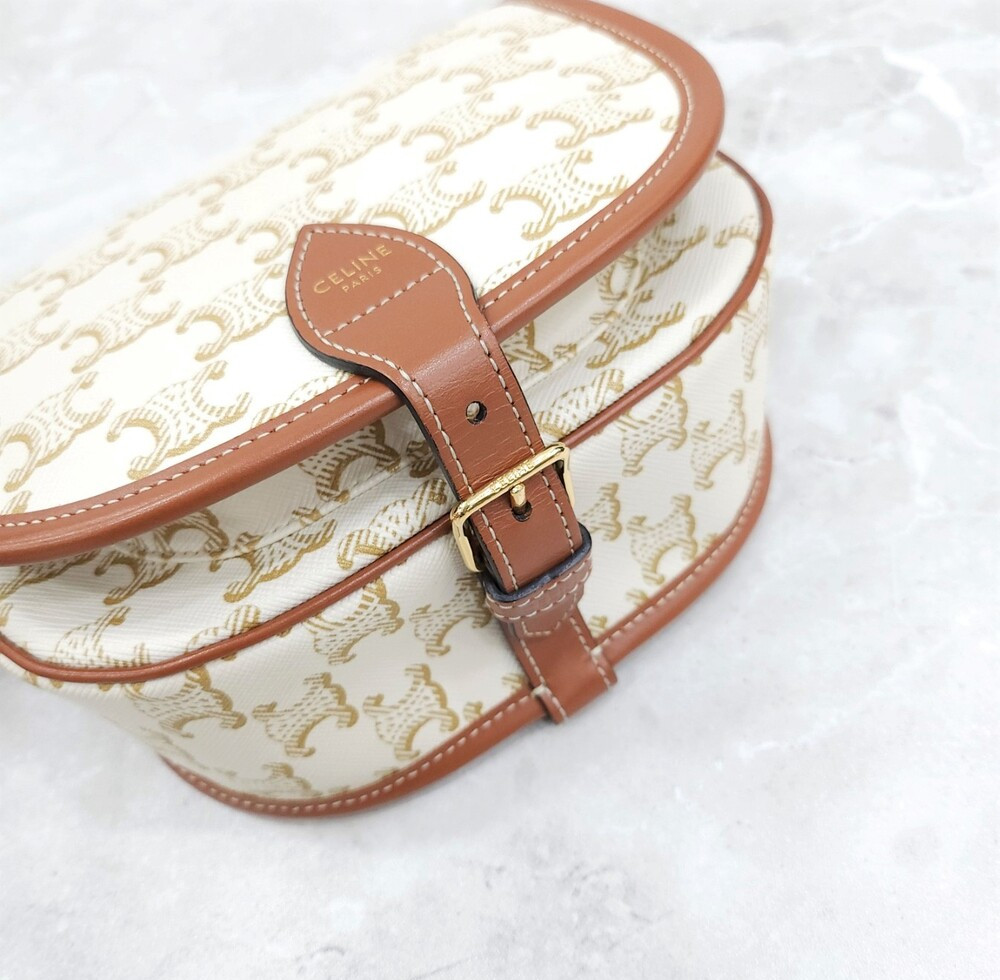 [럭스유] 셀린느 트리옹프 캔버스 미디엄 폴코백 191502BZJ.01BC