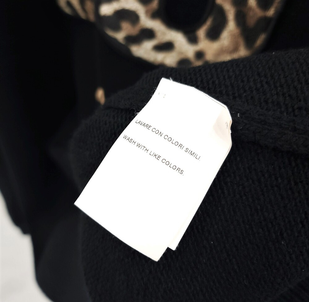 [럭스유] 52 / 돌체앤가바나 로고 울 스웨터 니트