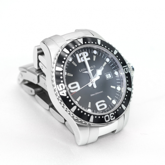 Longines(론진) L3.730.4 HydroConquest 하이드로 콘퀘스트 41MM 스틸 밴드 오토매틱 남성 시계