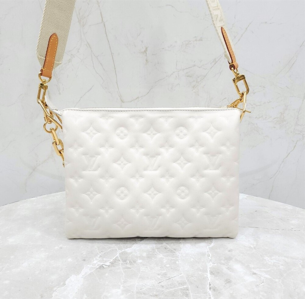 [럭스유] 루이비통 화이트 모노그램 쿠상 체인백 PM