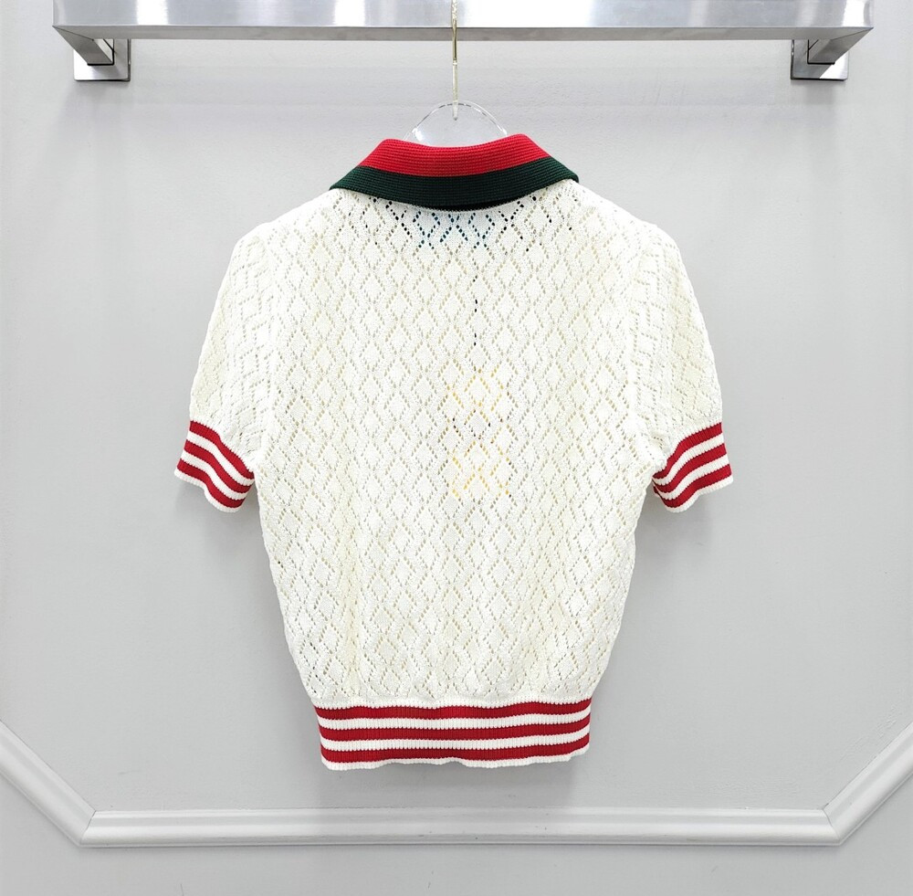 [럭스유] XXS.XS / 구찌 X 아디다스 코튼 폴로 반팔 스커트 세트