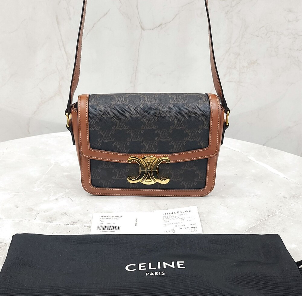 [럭스유] 셀린느 틴 트리옹프 숄더백 188882BZ4.04LU