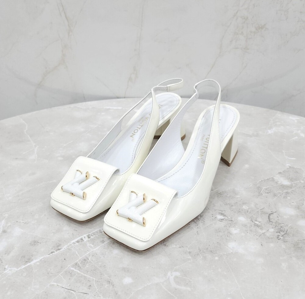 [럭스유] 38 / 루이비통 LV 셰이크 슬링백 펌프스