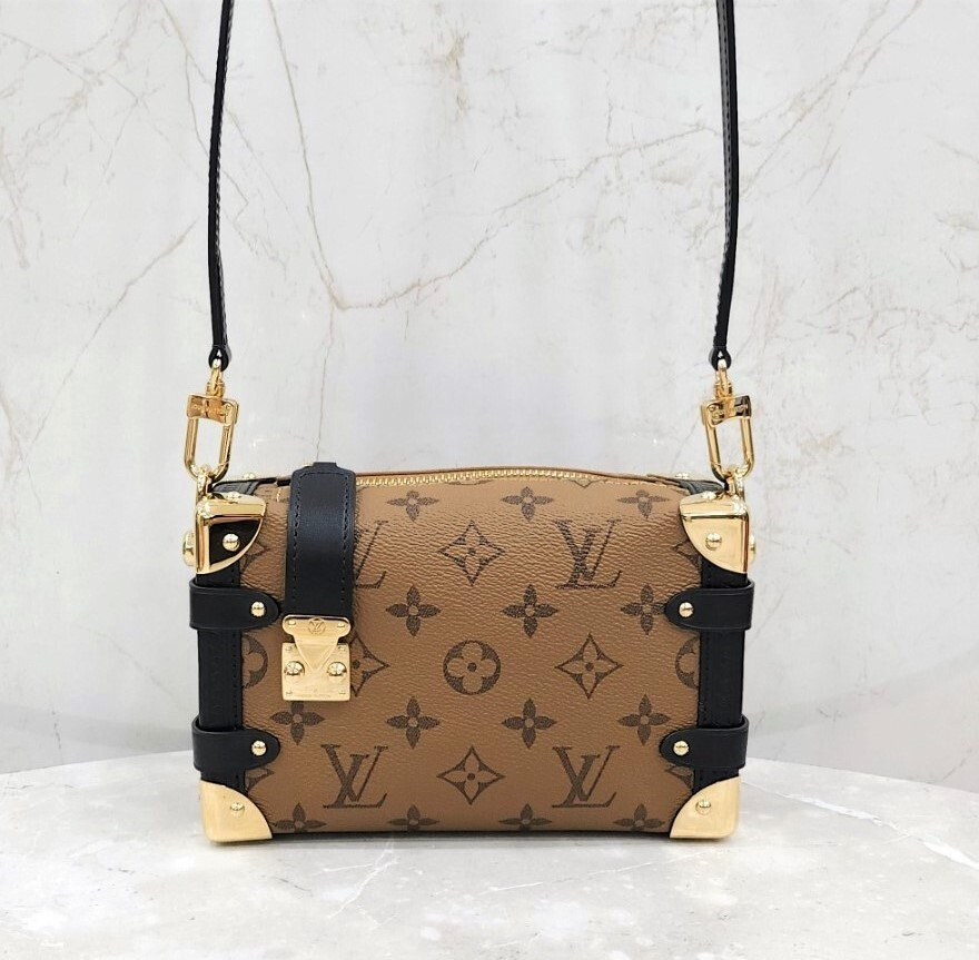 [럭스유] (새상품) 루이비통 모노그램 리버스 캔버스 사이드 트렁크 PM M47139