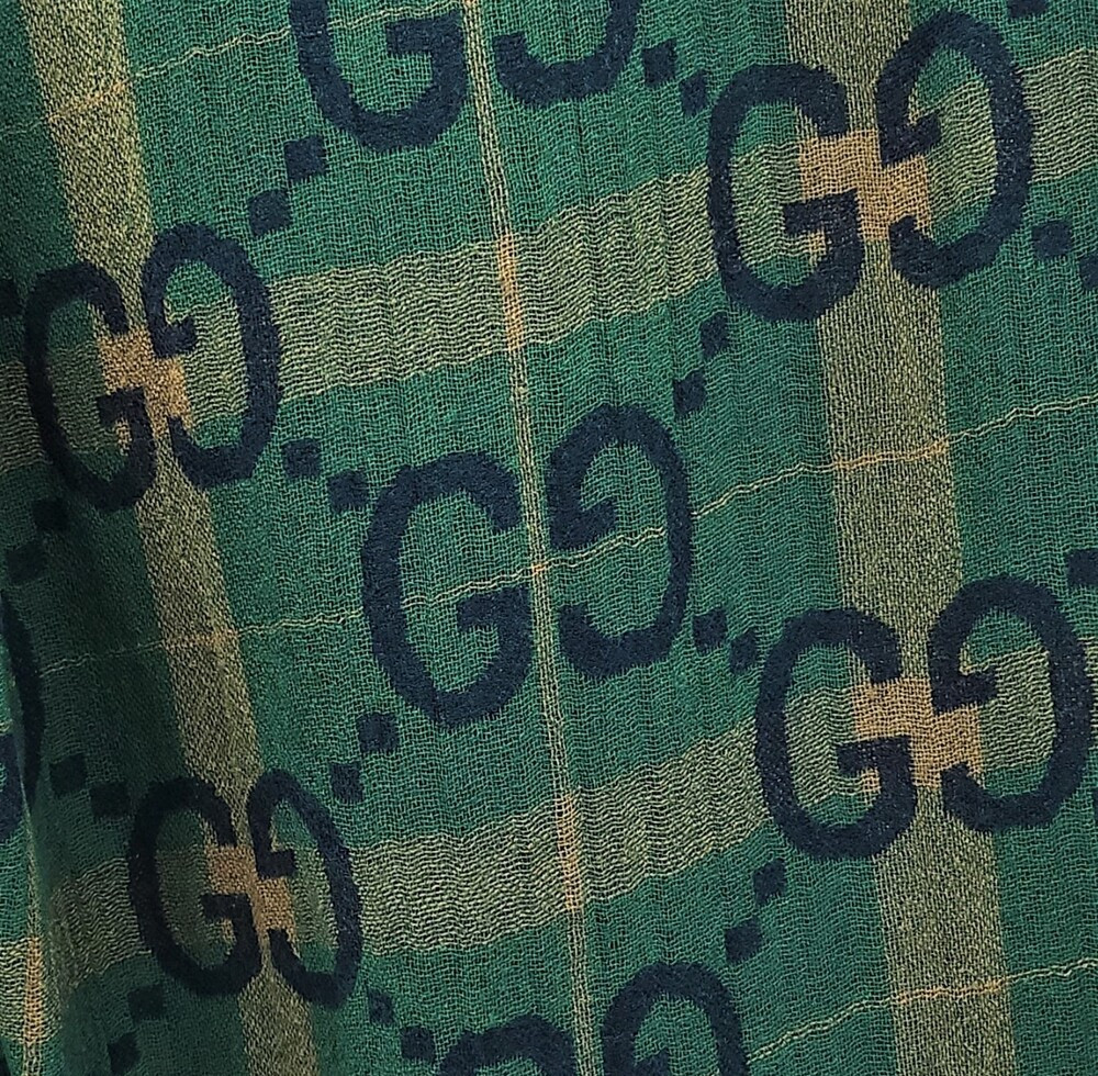 [럭스유] (새상품) 48 / 구찌 점보 GG 체크 울 셔츠