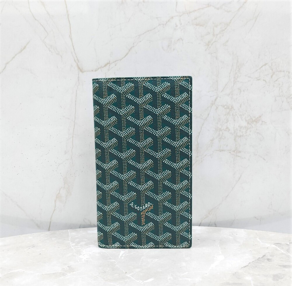 [럭스유] 고야드 스페셜 그린 생로슈 장지갑 APMROCH2