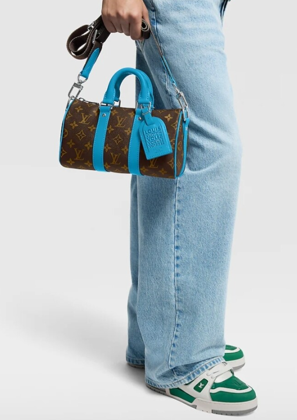 [미다스]루이비통 LV 컬러 메니아 반둘리에 키폴25 M12609