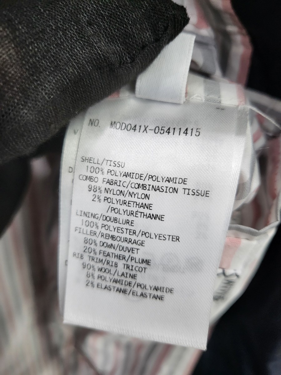 [미다스] 톰브라운 사선 완장 롱 패딩 MOD041X 3