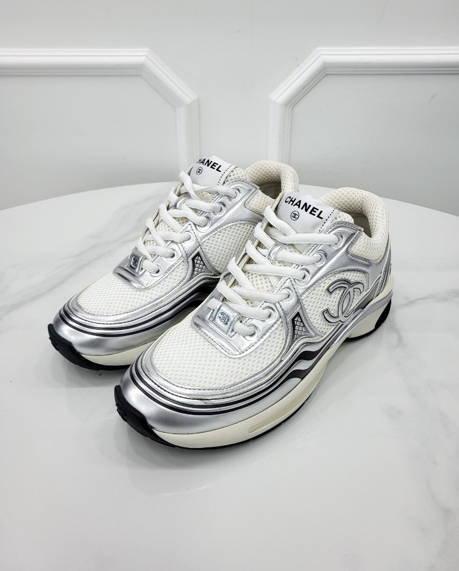 [미다스] 샤넬 CC로고 샤식스 스니커즈 G39792 37.5