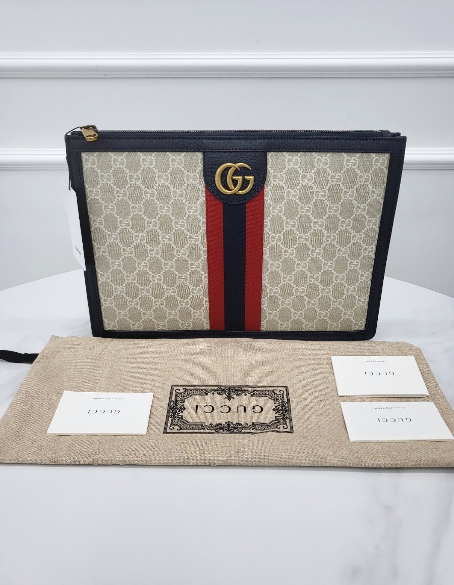 [미다스] 구찌 GG수프림 리미티드 클러치 674078