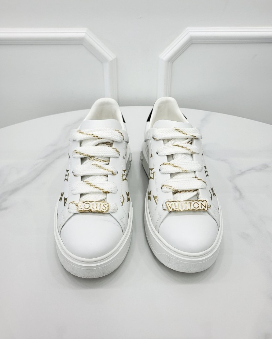 [미다스] 루이비통 모노그램 화이트골드 타임아웃 38