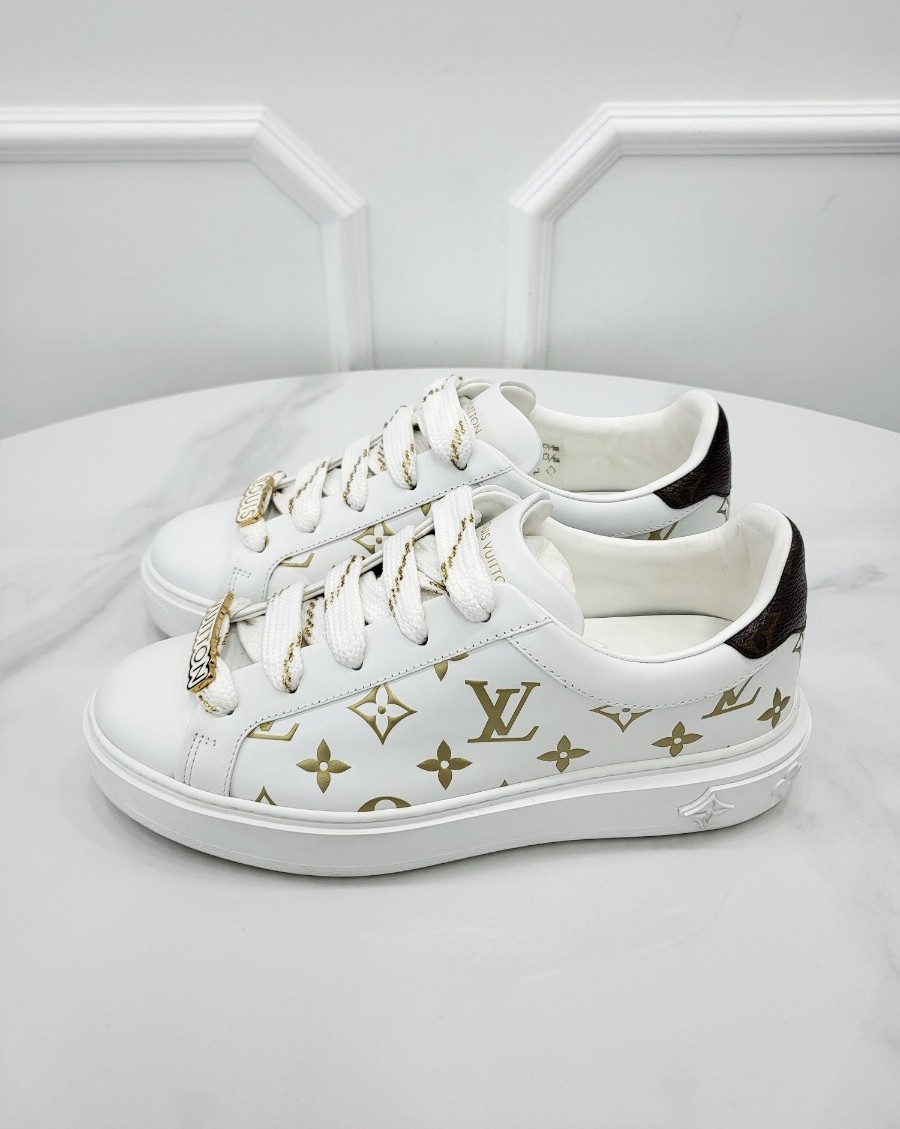 [미다스] 루이비통 모노그램 화이트골드 타임아웃 38