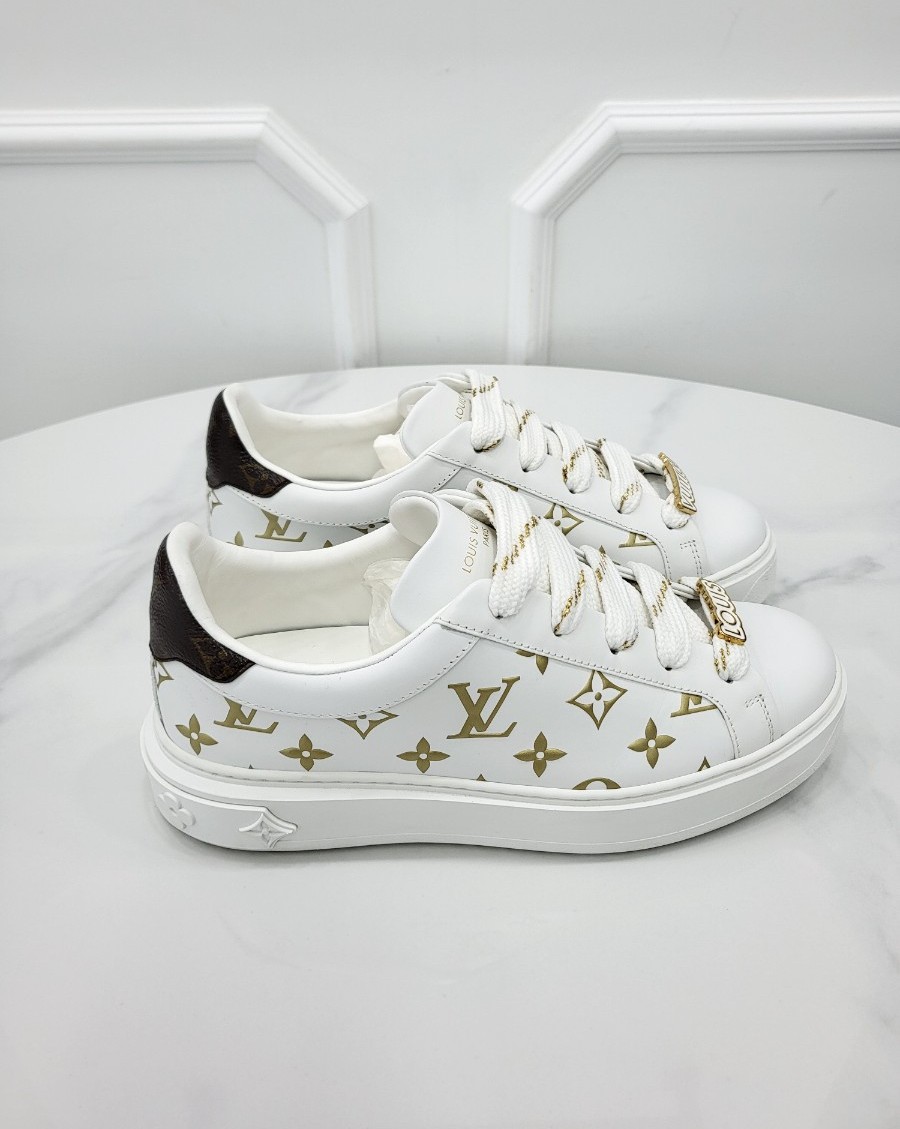 [미다스] 루이비통 모노그램 화이트골드 타임아웃 38