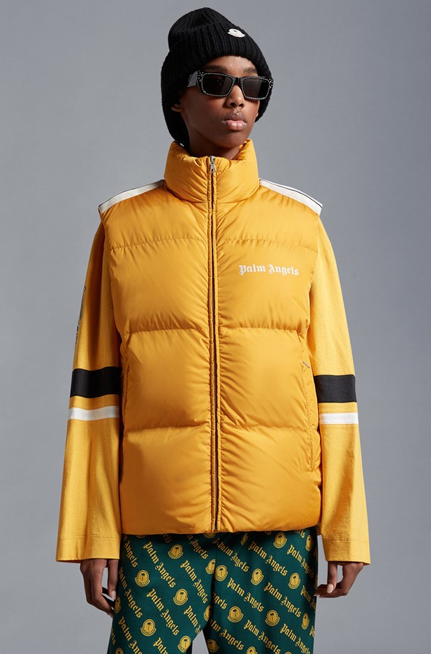 [미다스] 몽클레어 지니어스 팜엔젤스 로드맨 다운베스트 3 옐로우