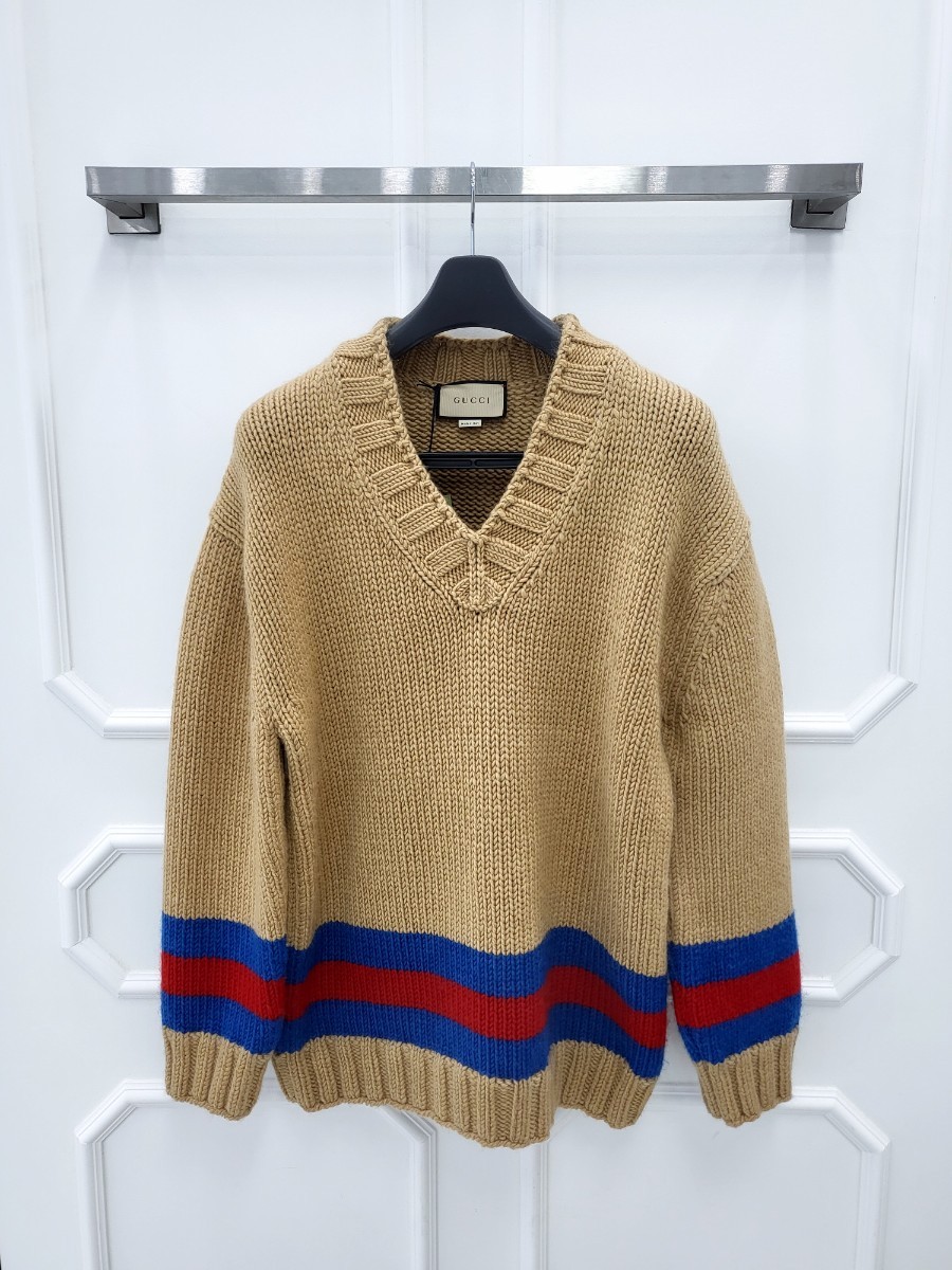 [미다스] 구찌 스트라이트 스웨터 715291 L