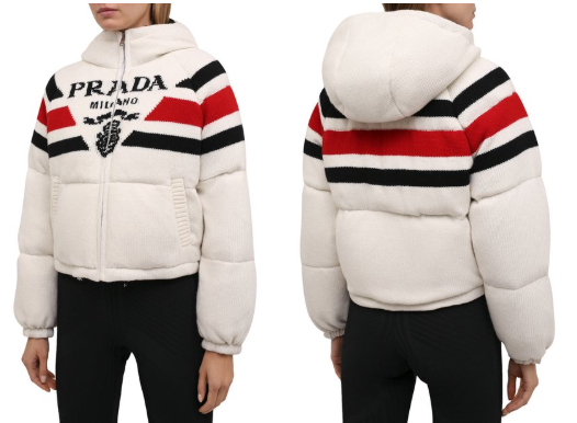 [미다스] 프라다 여성 캐시미어 다운자켓 36 292030 10PA