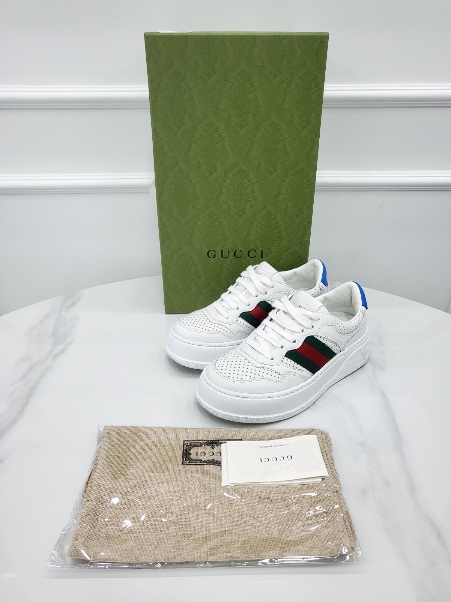 [미다스] 구찌 웹 디테일 스니커즈 34.5 669698