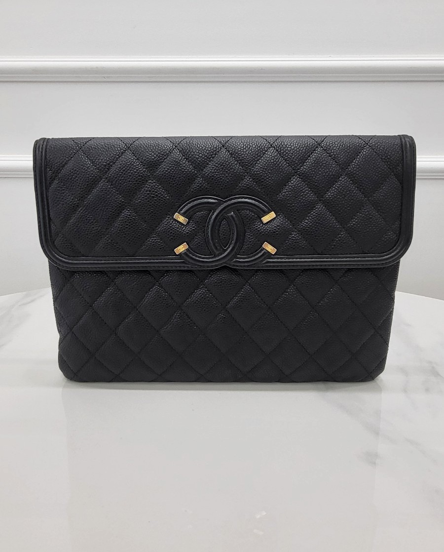 [미다스] 샤넬 코스메틱 플랩 클러치 A81944