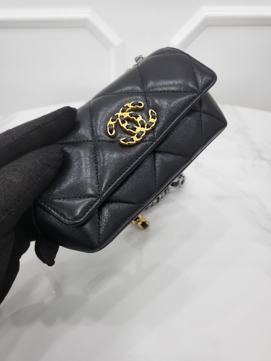 [미다스] 샤넬 19플랩 선글라스백 미니 크로스 AP2060 31번대