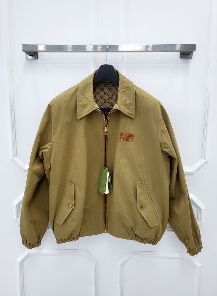 [미다스] 구찌 리버서블 GG 자켓 블루종 48 654842