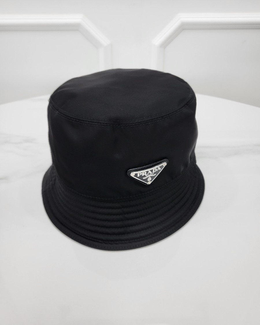 [미다스] 프라다 리나일론 버킷햇 블랙 L 2HC137